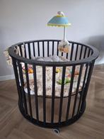 Baby Box Rond Zwart Abcoude/Amsterdam, Kinderen en Baby's, Boxen, Ophalen, Zo goed als nieuw, Rond, In hoogte verstelbaar