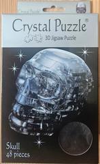 Crystal 3D Puzzle Skull/ doodshoofd 48 stukjes, Ophalen of Verzenden, Minder dan 500 stukjes, Zo goed als nieuw, Rubik's of 3D-puzzel