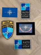 Verzameling NATO patches, Ophalen of Verzenden, Landmacht, Nederland, Embleem of Badge