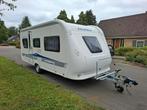 Hobby 490 UL De Luxe , 2 fietsendragers, luifel, inventaris., Rondzit, Hobby, Particulier, Tot en met 4