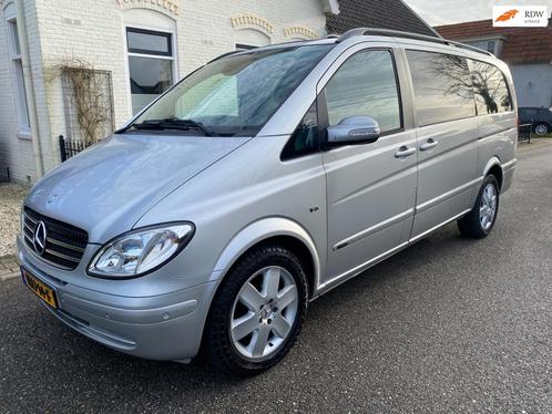 Mercedes-Benz Viano 3.0 CDI Dubbel Cabine, Viano,Lang,Rolsto, Auto's, Bestelauto's, Bedrijf, Te koop, ABS, Airbags, Airconditioning