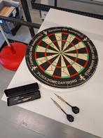 Raymond van Barneveld Dartbord + Pijlen, Sport en Fitness, Darts, Ophalen of Verzenden, Gebruikt, Dartbord met pijlen