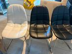 Eetkamerstoelen - 6 stuks - Gratis af te halen, Huis en Inrichting, Ophalen, Kunststof, Gebruikt, Zwart