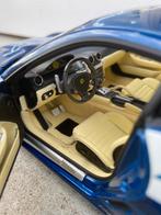 1:18 Ferrari 599 GTB Panamericana blauw Hotwheels Elite, Hobby en Vrije tijd, Modelauto's | 1:18, Ophalen of Verzenden, Zo goed als nieuw