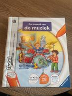 Tiptoi De Wereld van de Muziek - Interactief Leerboek, Ophalen, Zo goed als nieuw, Uitklap-, Voel- of Ontdekboek, 3 tot 4 jaar