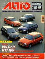 Autovisie 16V multitest Golf , Astra , ZX , Escort en Civic, Ophalen of Verzenden, Gelezen, Ford