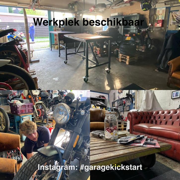 Motor sleutelruimte, werkplek, garage, hobbyruimte Amsterdam, Diensten en Vakmensen, Auto en Motor | Monteurs en Garages