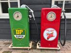 2x Tokheim 40 “clockface” benzinepompen BP SUPER/ FIRE CHIEF, Ophalen, Nieuw