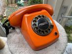 PTT telefoon vintage telefoon T65 groen oranje, Telecommunicatie, Gebruikt, Onbekend, Ophalen of Verzenden, Onbekend