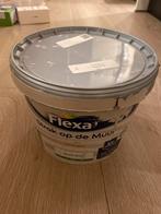 Gratis grijze Flexa Muurverf - 2.5 Liter, Ophalen, Gebruikt, Overige kleuren, Verf