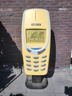 Grote reclame Nokia 3310 en Motorola MicroTAC 8200 te koop., Ophalen of Verzenden, Zo goed als nieuw, Reclamebord