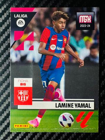 Lamine Yamal #108 MGK Ficha Bis 2023-24 RC Panini La Liga beschikbaar voor biedingen