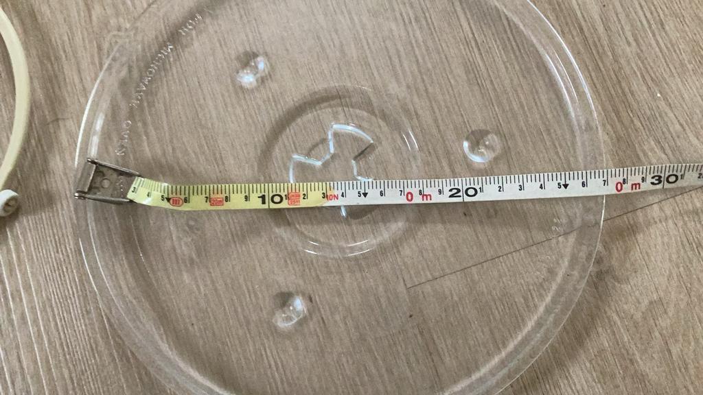 Magnetron Glasplaat - 27 cm, Witgoed en Apparatuur, Onderdelen en Toebehoren, Gebruikt, Ophalen of Verzenden