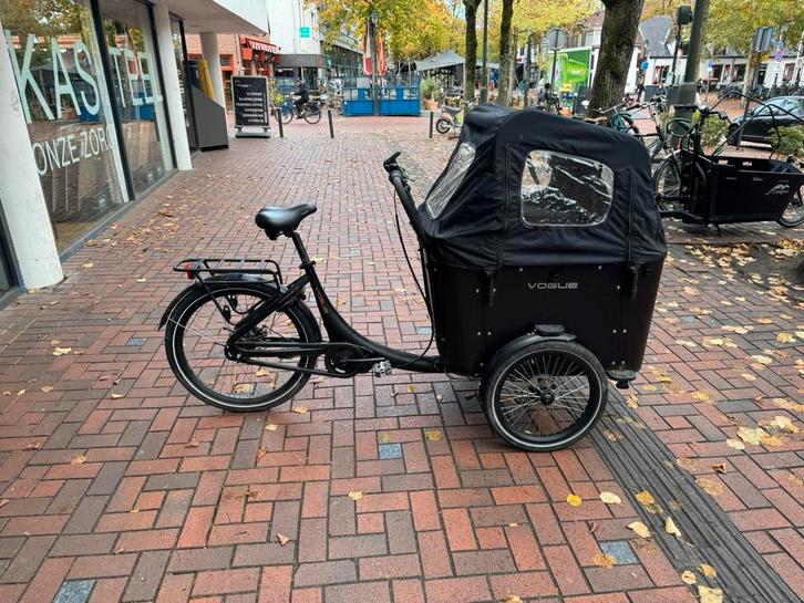 Vogue Superior Deluxe ZGAN (elektrisch), Fietsen en Brommers, Fietsen | Bakfietsen, Zo goed als nieuw, Overige merken, 4 kinderen of meer