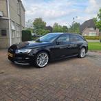 Audi A4 2.0 TDI Quattro S-line 190pk S Tronic 2017 Zwart, Auto's, 1800 kg, A4, Zwart, Leder