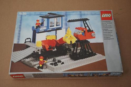 Lego trein 7838 Goederenoverslag, Kinderen en Baby's, Speelgoed | Duplo en Lego, Gebruikt, Lego, Complete set, Ophalen of Verzenden