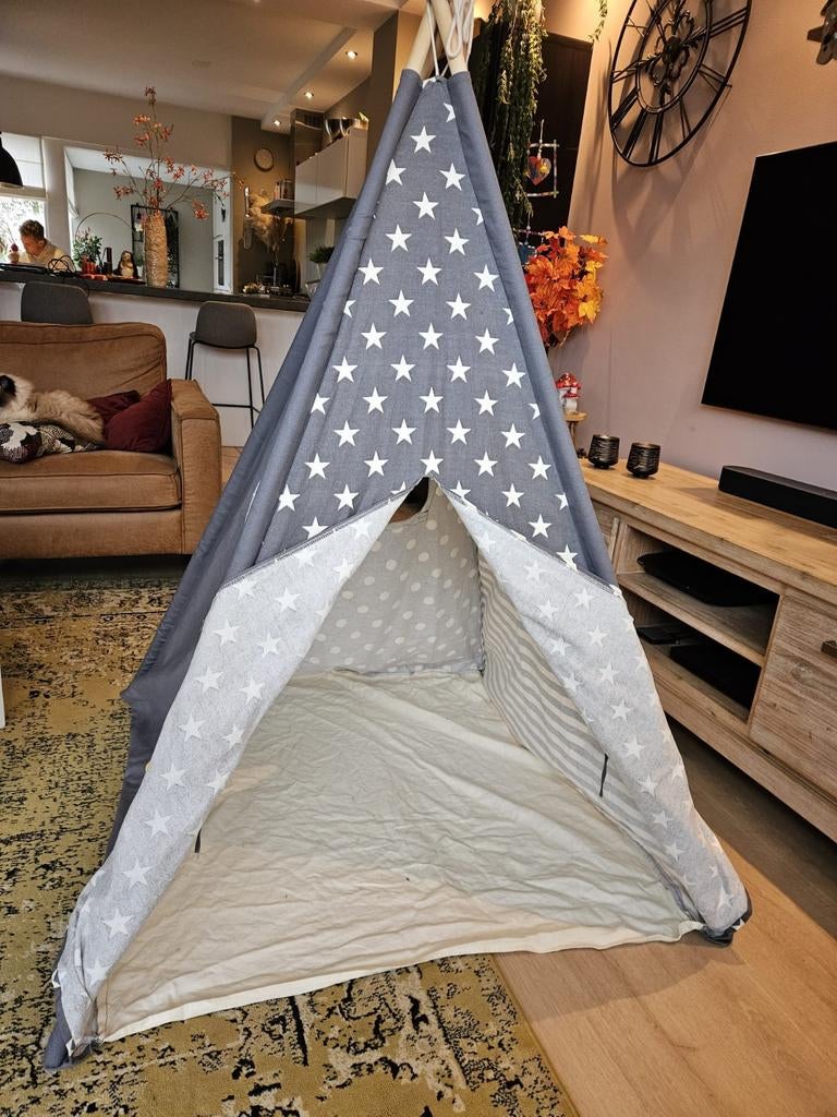 Leuke tipi tent voor kinderen, Ophalen, Zo goed als nieuw