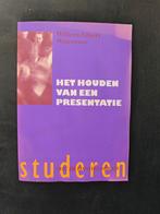 Het houden van een presentatie, Ophalen of Verzenden, Gelezen