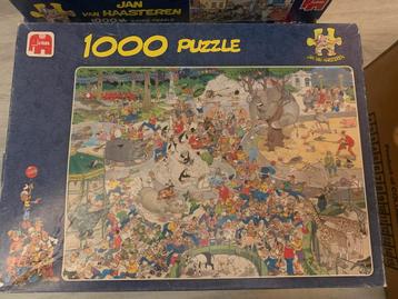 Jan van Haasteren Puzzel - Dierentuin Artis 1000 stukjes beschikbaar voor biedingen