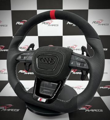 Audi leer alcantara compleet stuur sportief S RS upgrade beschikbaar voor biedingen