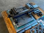 Meusburger H 3000 Spansysteem opspanset met Atorn MM-G 125, Doe-het-zelf en Verbouw, Gereedschap | Freesmachines, Gebruikt, Meusburger