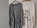 Positie shirts XL Mama Licious/ Esprit 2 voor €13.75, Maat 46/48 (XL) of groter, Zo goed als nieuw, Grijs, Esprit