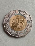 Kroatie 25 kuna 2017, Ophalen of Verzenden, Overige landen, Losse munt
