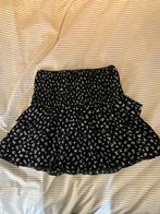 Bloemen rokje, Kleding | Dames, Rokken, Zwart, Zo goed als nieuw, Maat 34 (XS) of kleiner, Boven de knie