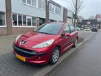Peugeot 207 1.4 16V 5DRS 2007 Rood CarPlay NAP, Voorwielaandrijving, Stof, 1360 cc, Zwart