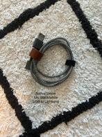 Heel goed zwart wit Native Union oplader kabel 1m Lightning, Ophalen of Verzenden, Zo goed als nieuw, Apple iPhone