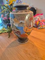 Vintage Japanse porseleinen vaas - Samurai krijger, Ophalen