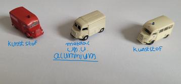 N-spoor 3 Citroen HY busjes, 1 aluminium, 2 kunststof beschikbaar voor biedingen