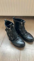 5 tH Avenue zwarte lederen enkel laarzen mt 41, Ophalen of Verzenden, Gedragen, Zwart