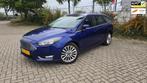 Ford Focus Wagon 1.0 Titanium, Auto's, 125 pk, Gebruikt, Euro 6, Blauw