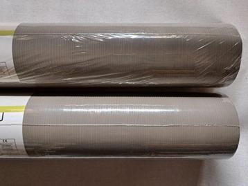 2 rollen warm grijs STRUCTUUR STREPEN BEHANG - BN 45672 beschikbaar voor biedingen