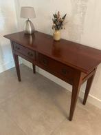 Kersenhouten side tabel, Ophalen, Zo goed als nieuw, Kersenhout, 25 tot 50 cm