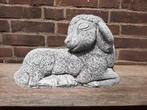 Schaap lam betonnen beeld tuinbeeld beton, Ophalen of Verzenden