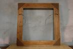 houten lijst  circa 70 x 70 cm, Huis en Inrichting, Woonaccessoires | Lijsten, Ophalen, 2e hands, Gebruikt, 50 tot 75 cm