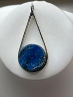 Art Deco zilveren hanger Lapis Lazuli, Overige voorstellingen, Zo goed als nieuw, Met edelsteen, Zilver