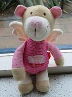 Beer met vleugels engel merk Sigikid met roze oren en lijf, Ophalen of Verzenden, Zo goed als nieuw, Beer