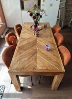 Eettafel 200x90 cm, Huis en Inrichting, Tafels | Eettafels, Ophalen, 200 cm of meer, 50 tot 100 cm, Vijf personen of meer