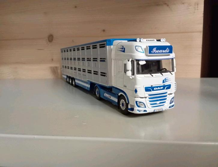 Daf XF Isoardi WSI, Hobby en Vrije tijd, Modelauto's | 1:50, Nieuw, Bus of Vrachtwagen, Wsi, Ophalen of Verzenden