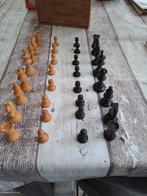 Houten Schaakstukken - Handgesneden, Een of twee spelers, Ophalen, Gebruikt, Staunton