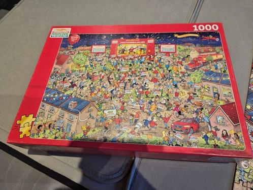 Puzzel Postcodeloterij, Hobby en Vrije tijd, Denksport en Puzzels, Zo goed als nieuw, Legpuzzel, 500 t/m 1500 stukjes, Ophalen of Verzenden