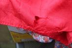 Jurk rood/ blauw Vintage mt S Vaste prijs OPRUIMING, Ophalen of Verzenden, Vintage, Maat 36 (S), Gedragen