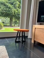 Bijzettafel Padoek Padouk, Minder dan 55 cm, Rond, Nieuw, Ophalen of Verzenden