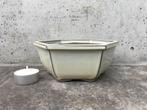 Bonsai schaal pot 13,5x13,5x6cm *****, Tuin en Terras, Bloempotten, Rond, Ophalen of Verzenden, Zo goed als nieuw, Aardewerk