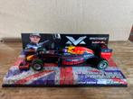 ✅ Max Verstappen 1:43 editie 12 2nd place British GP 2016, Ophalen of Verzenden, Nieuw, Formule 1