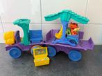 Winnie de Pooh auto met aanhangwagen met schommel, Ophalen, Winnie de Poeh of vrienden, Zo goed als nieuw, Overige typen