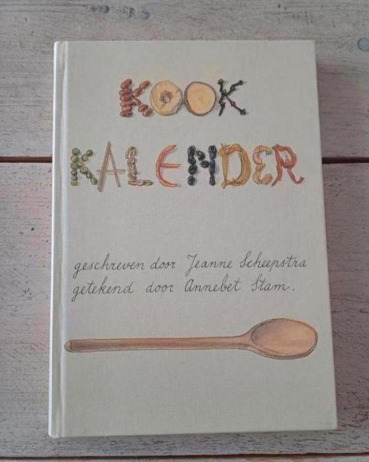 Jeanne Scheepstra - Kookkalender, Boeken, Kookboeken, Zo goed als nieuw, Overige gebieden, Ophalen of Verzenden